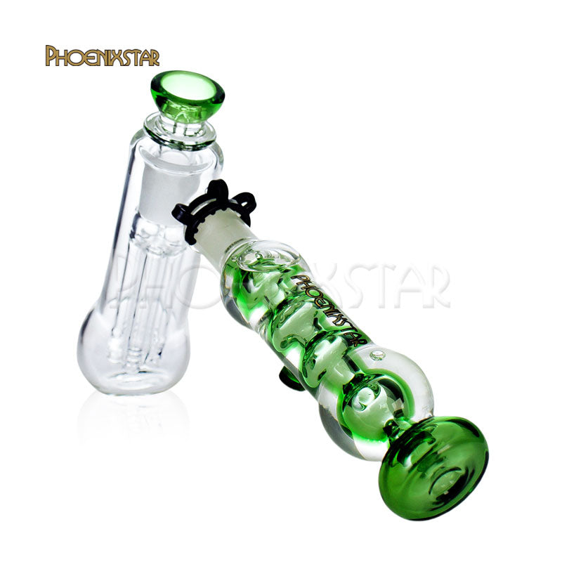 Phoenix Bong Bubbler Freezable Coil Glycerin Bubbler