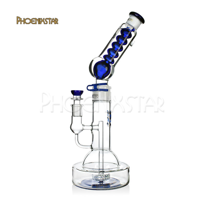 Freezable Bong Glycerin Bong Phoenix Star Bong 15"
