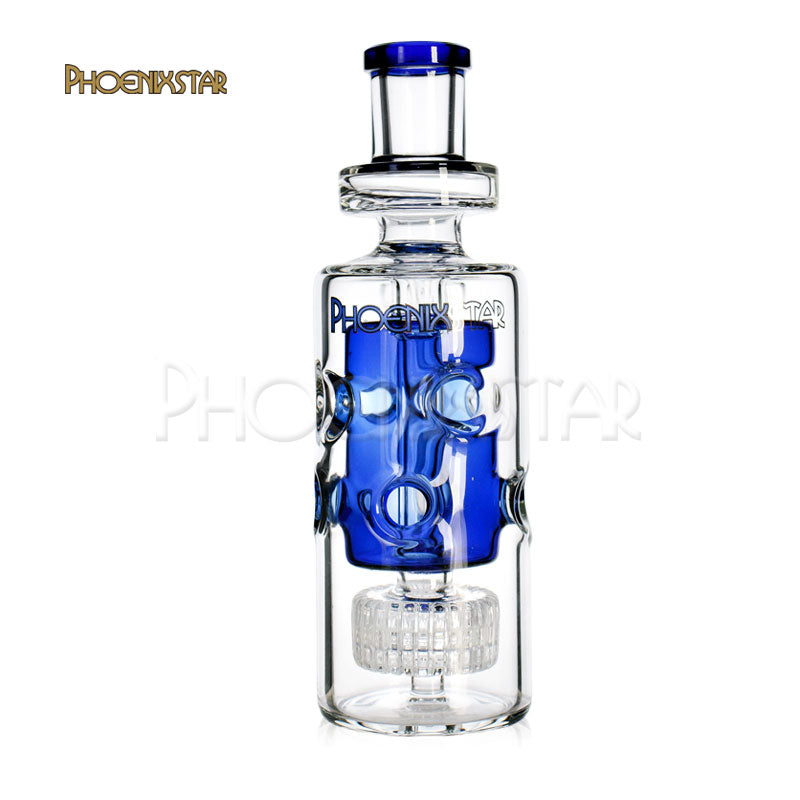 Ash Catcher 14mm 90 Degree Double Perc Phoenix Star Ash Catcher