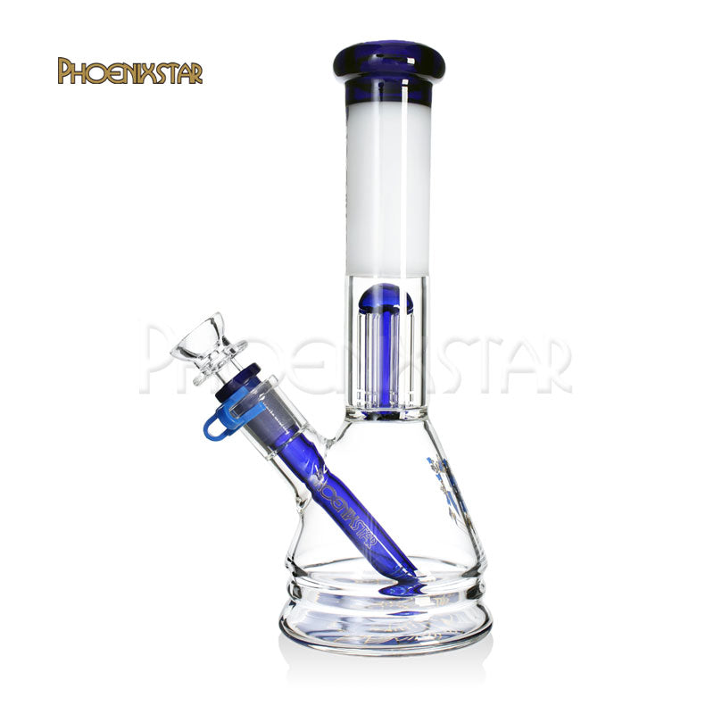 Phoenix Star Bong 10" 6 Arm Perc