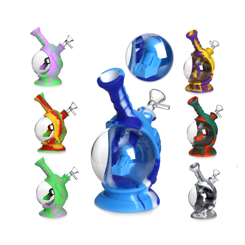 silicone bong phoenix star bubbler