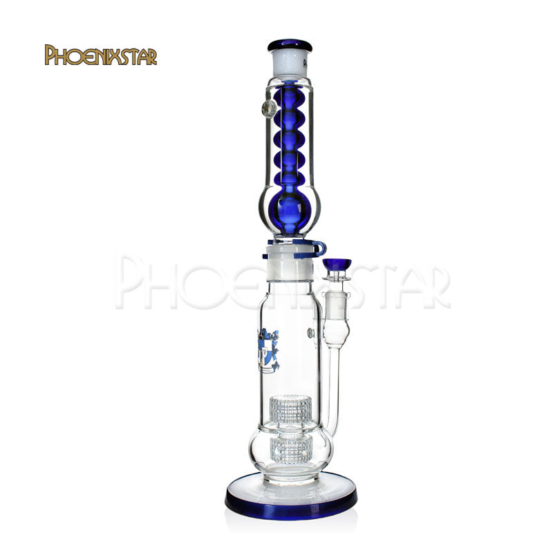 Freezable Bong Glycerin Condenser Coil Bong Phoenix 16"