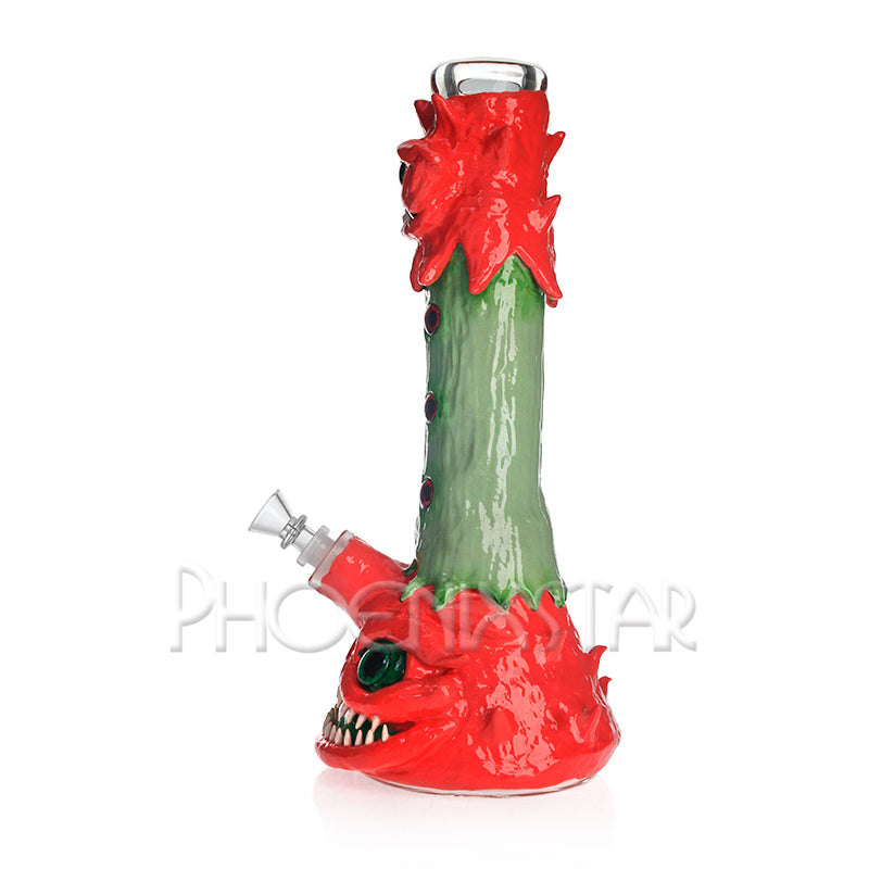 Monster Bong 13" 3d Flower Monster Bong Mario Mushroom Phoenix Star Bong