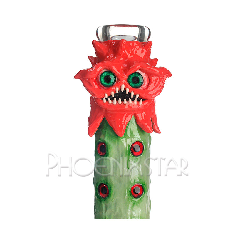 Monster Bong 13" 3d Flower Monster Bong Mario Mushroom Phoenix Star Bong