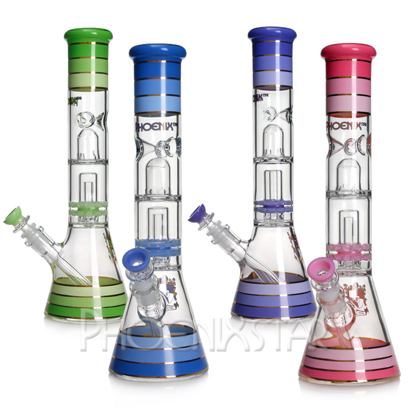Bong Beaker Bong 14" Phoenix Star Brand