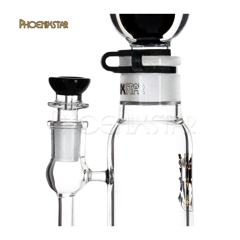 Freezable Bong Glycerin Condenser Coil Bong Phoenix 16"
