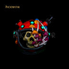 Monster Bong Mushroom Skull Dab Rig Bong - Phoenix Star Glow In Dark