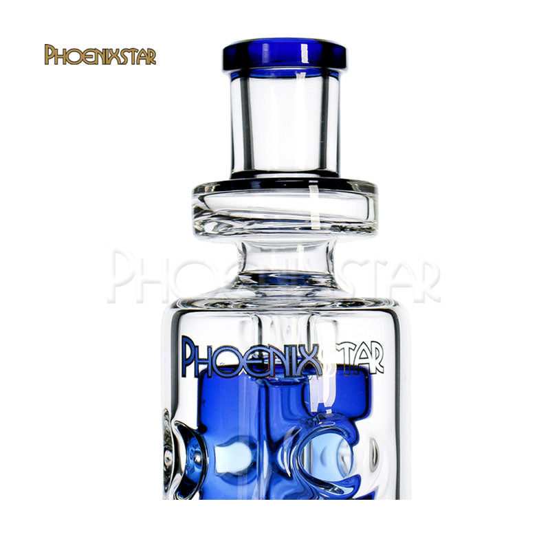 Ash Catcher 14mm 90 Degree Double Perc Phoenix Star Ash Catcher