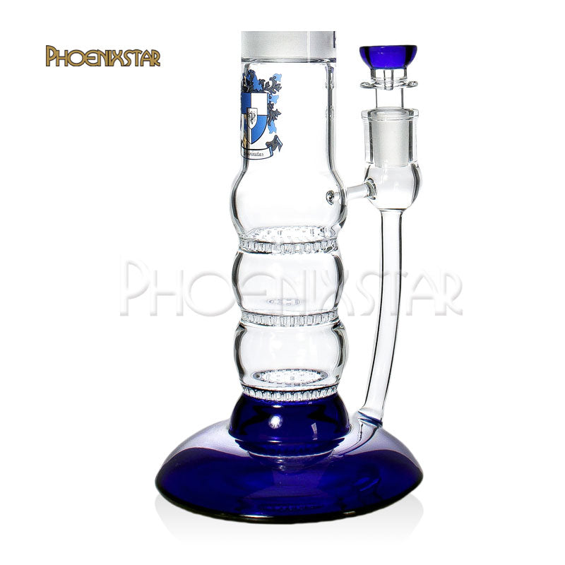16" Phoenix Bong Freezable Coil Glycerin Water Pipe Freeze Bong Freeze Bong