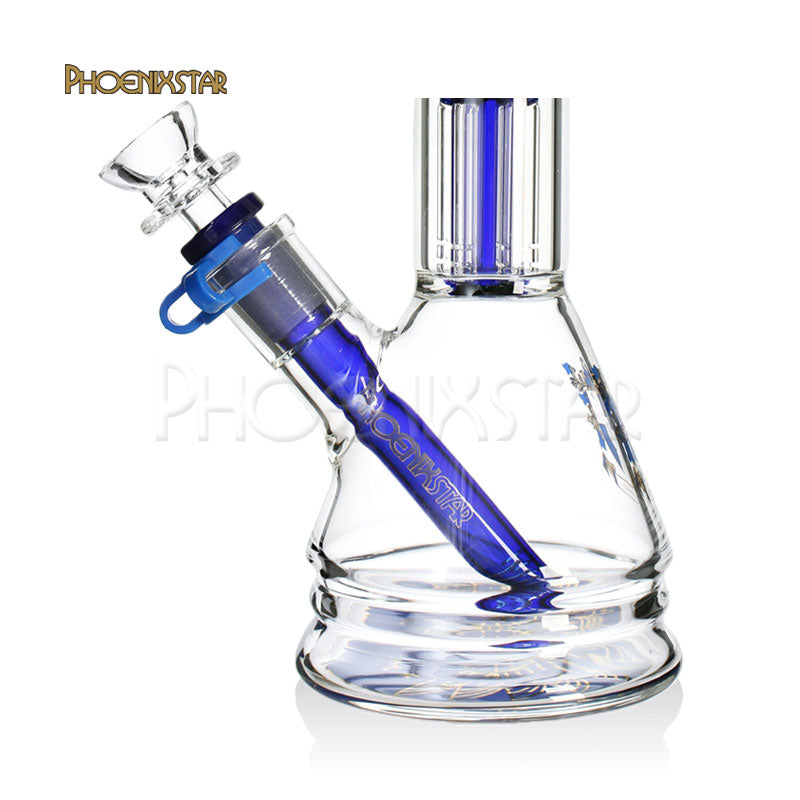 Phoenix Star Bong 10" 6 Arm Perc