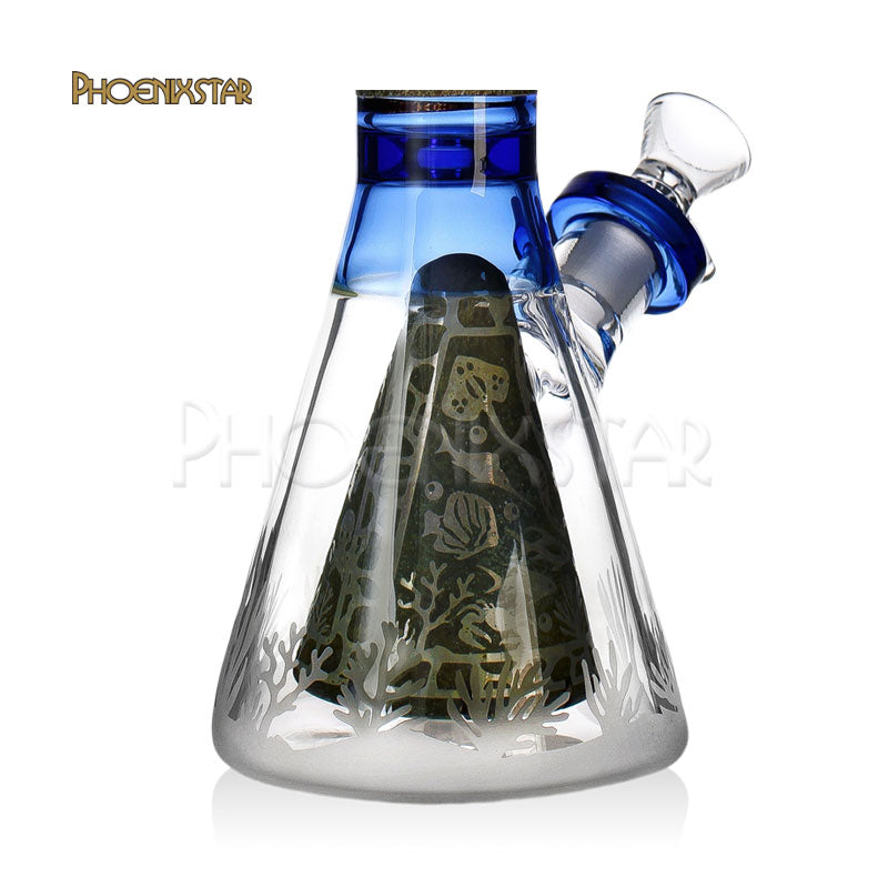 Bong 10.5" Phoenix Star Egyptian Design