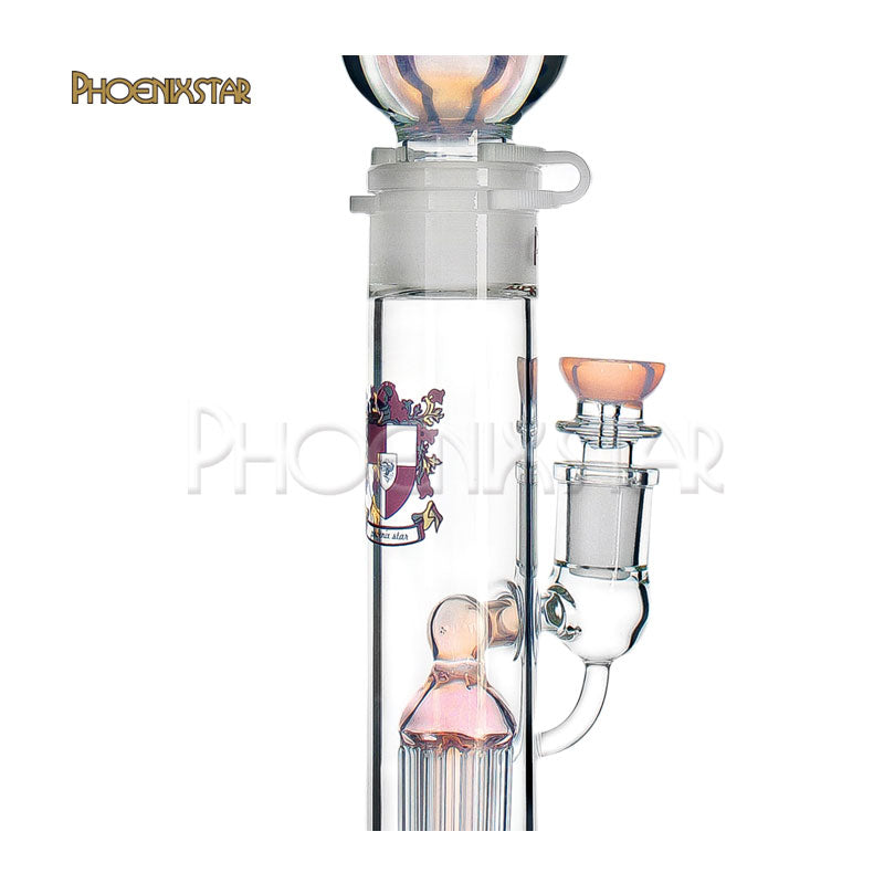 Freezable Bong Tree Perc 16" Phoenix Star
