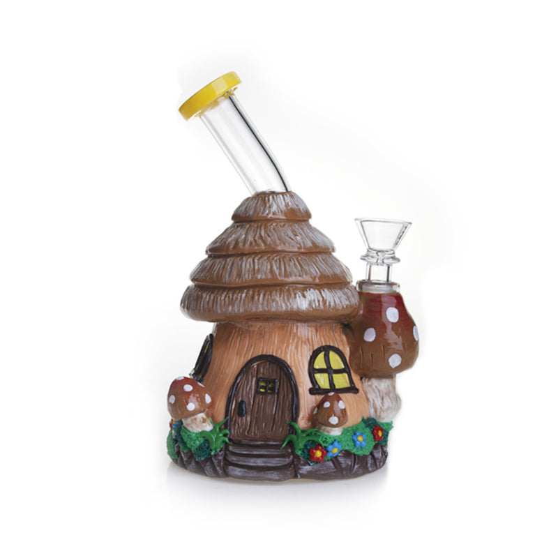 Bong Mushroom House 7" Mushroom Bong