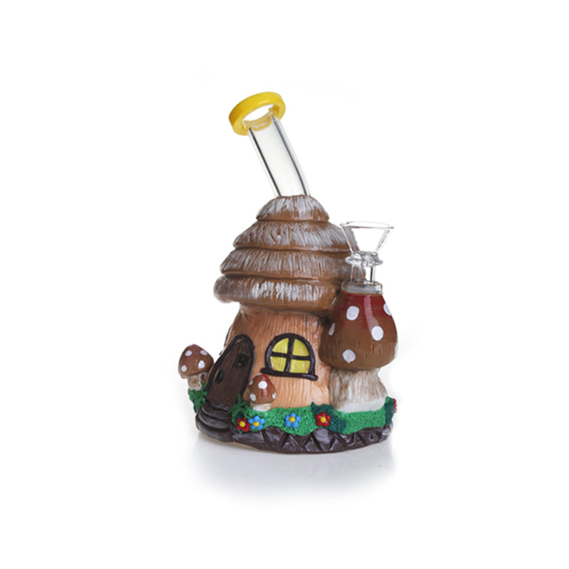 Bong Mushroom House 7" Mushroom Bong