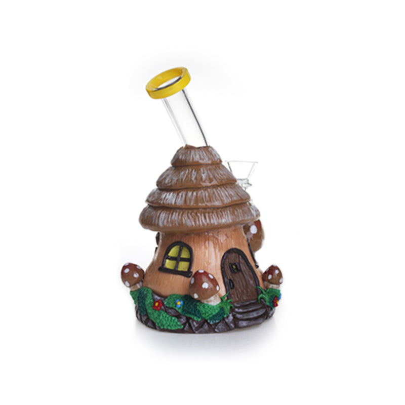 Bong Mushroom House 7" Mushroom Bong