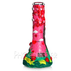 Bong - Hearts & Roses Girly Bong 3d Phoenix Star Bong