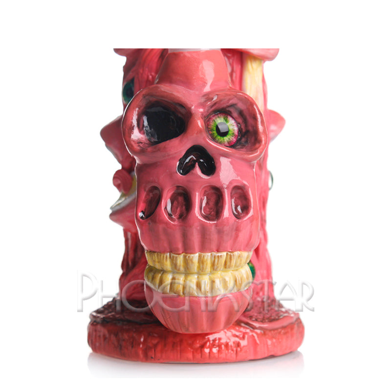 Monster Bong Dab Rig 10" Mushroom Skull Bong Mini Bong