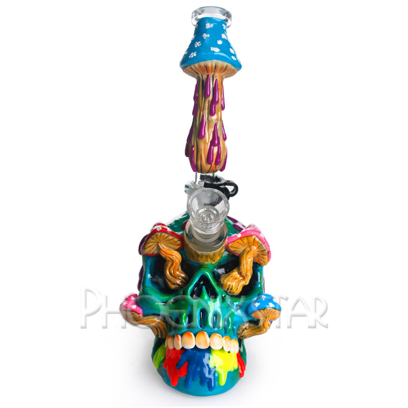 Mushroom Bong 11" Phoenix Star