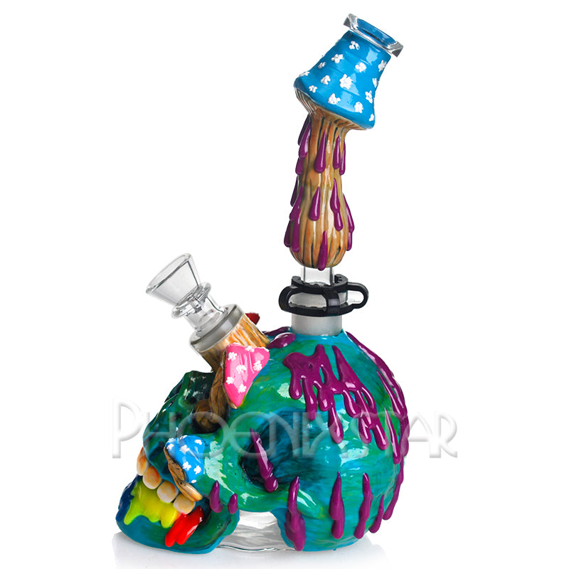 Mushroom Bong 11" Phoenix Star