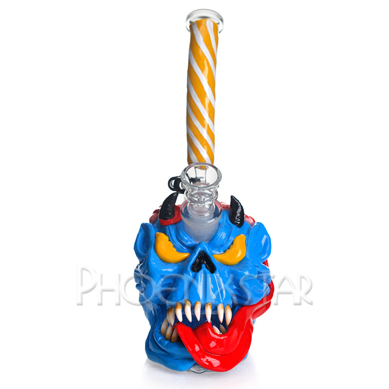Monster Bong Skull 11" Phoenix Star Bong
