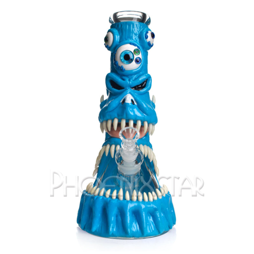 monster bong glow in dark bong
