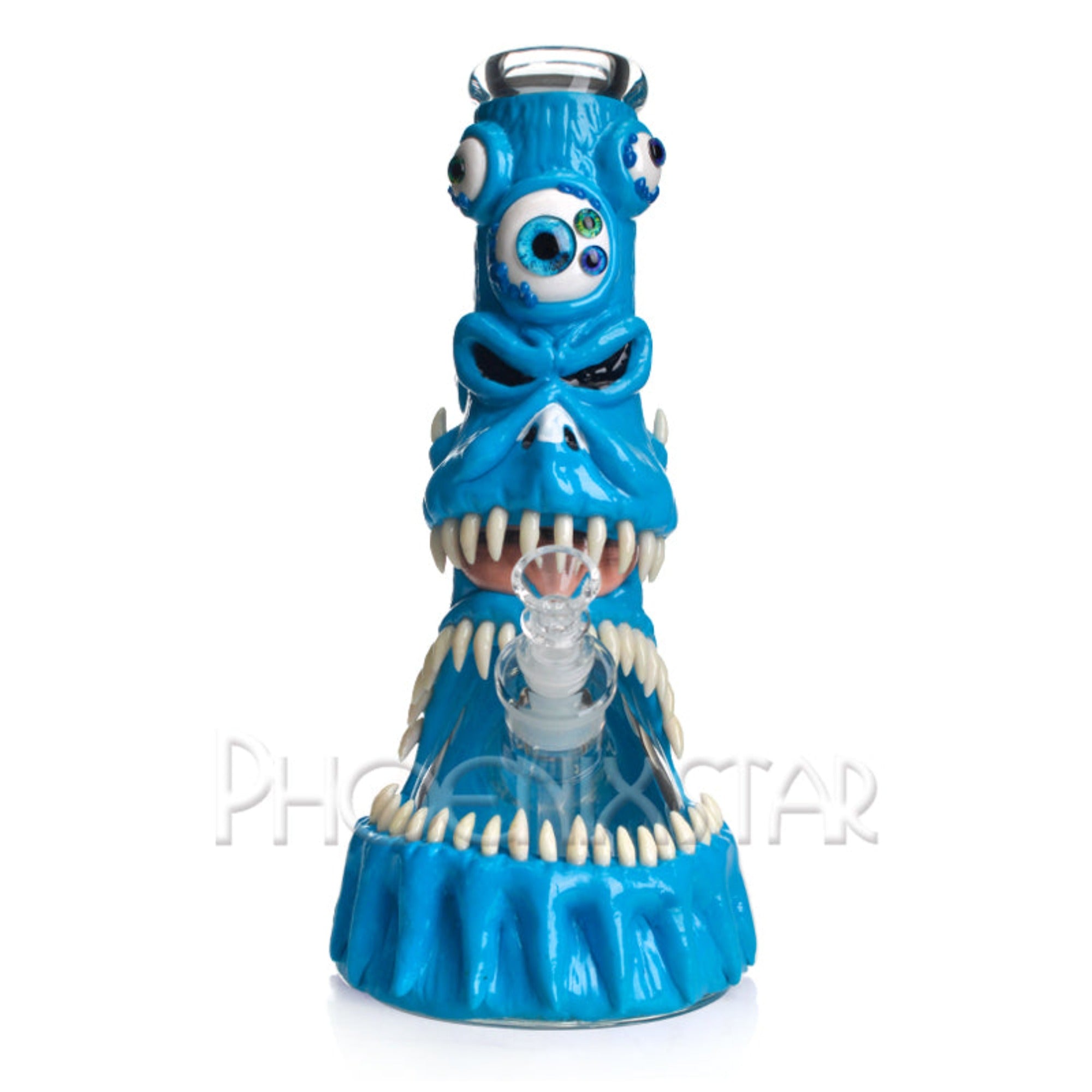 monster bong glow in dark bong