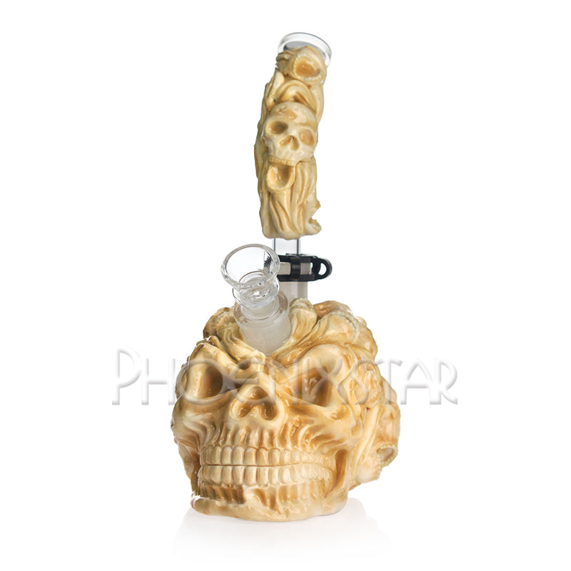 Monster Bong Skulls 3d Bong 11" Phoenix Star Bong
