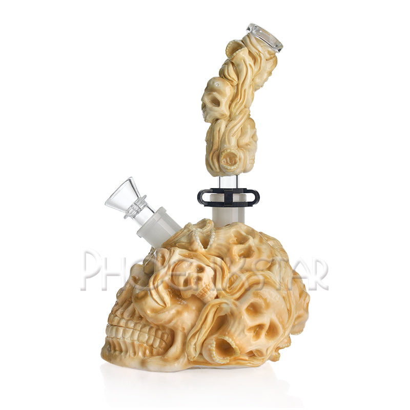 Monster Bong Skulls 3d Bong 11" Phoenix Star Bong