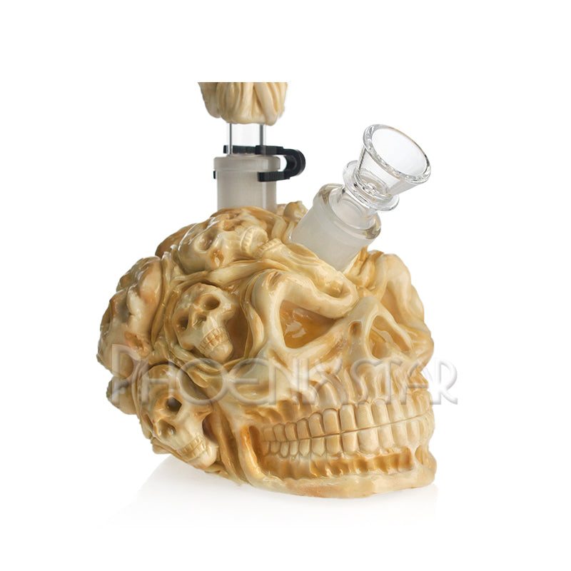 Monster Bong Skulls 3d Bong 11" Phoenix Star Bong