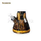 Monster Bong Egyptian Pharoh 13" Phoenix Star Bong Gold