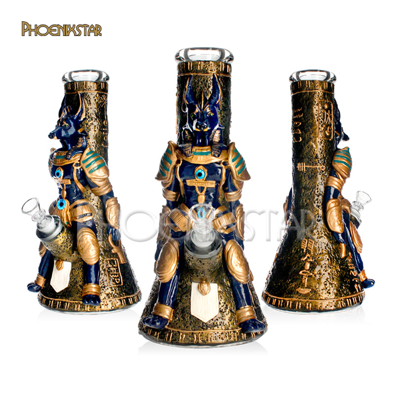Monster Bong Egyptian Pharoh Phoenix Star 12"