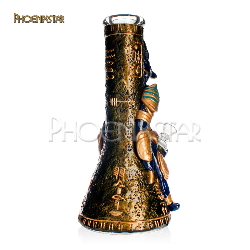 Monster Bong Egyptian Pharoh Phoenix Star 12"