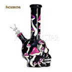 Mushroom Bong 10" Glow In Dark Phoenix Star Monster Bong