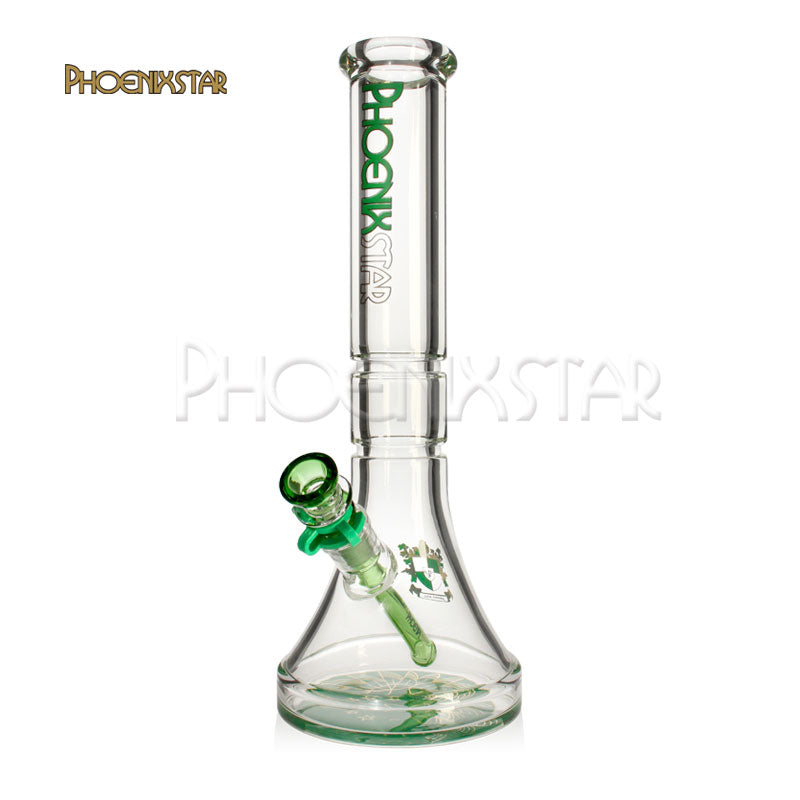 Bong - Phoenix Star - 14" Beaker Bong 9mm Thick Bong