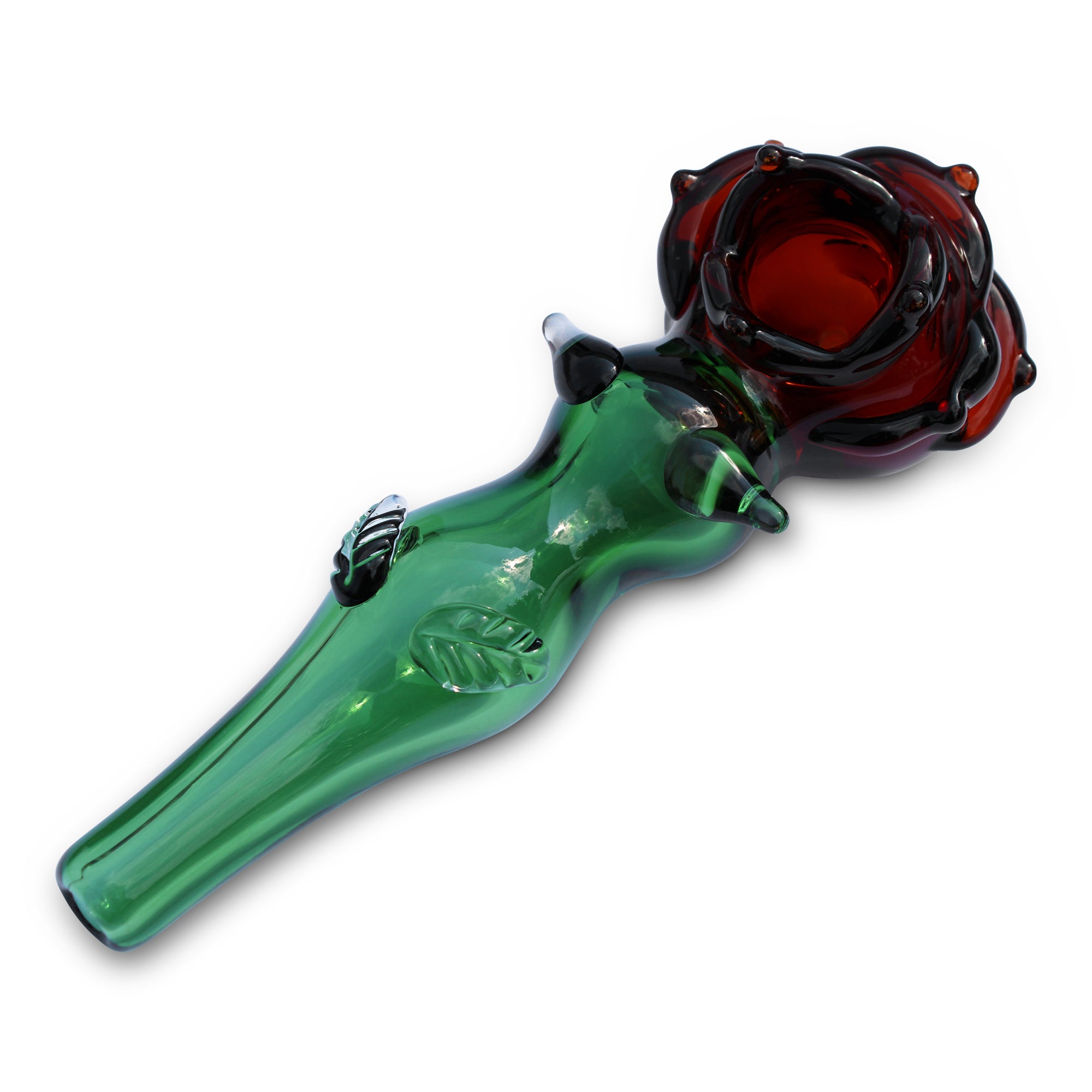 flower pipe glass pipe hand pipe rose pipe flower pipe