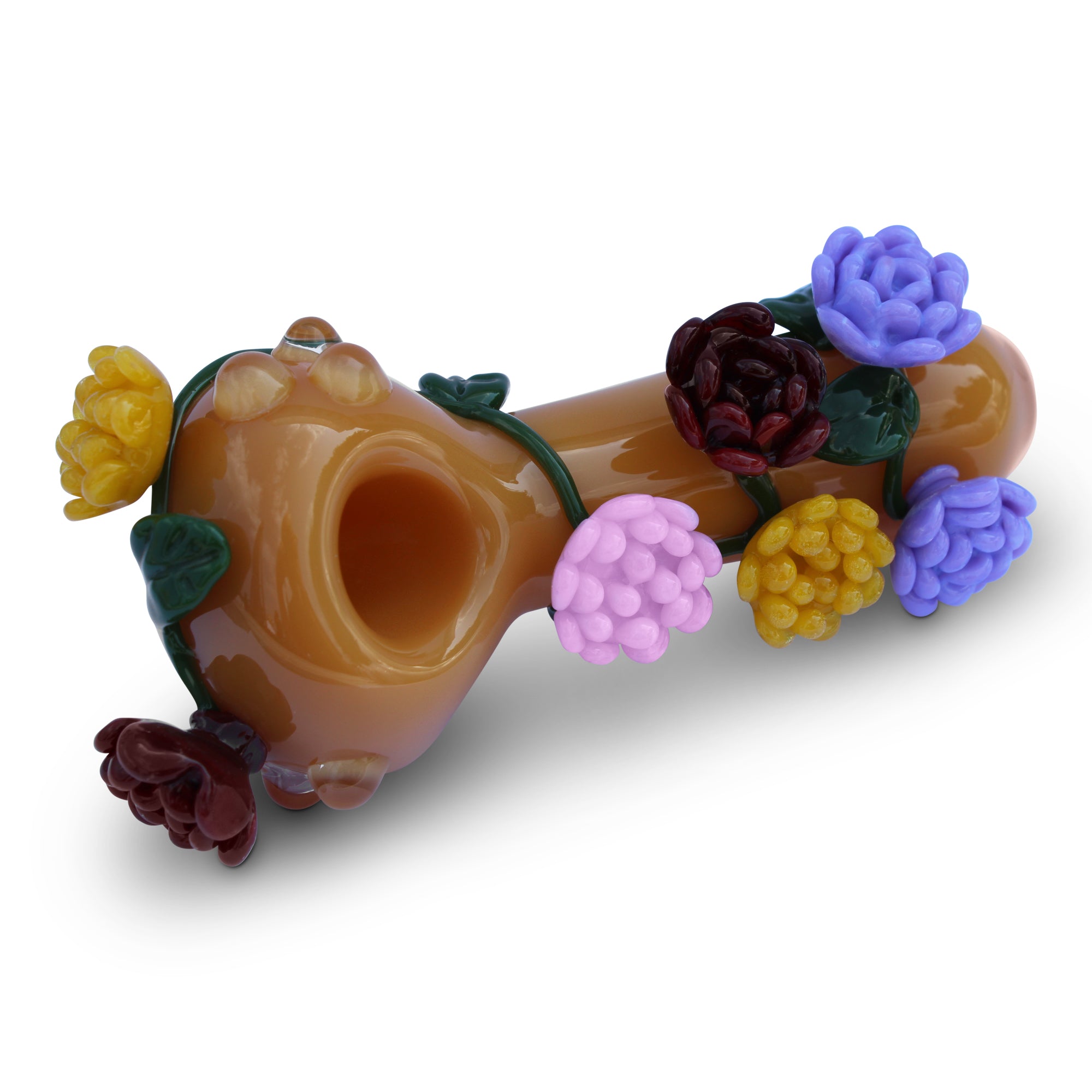 flower pipe glass pipe flowers pipe