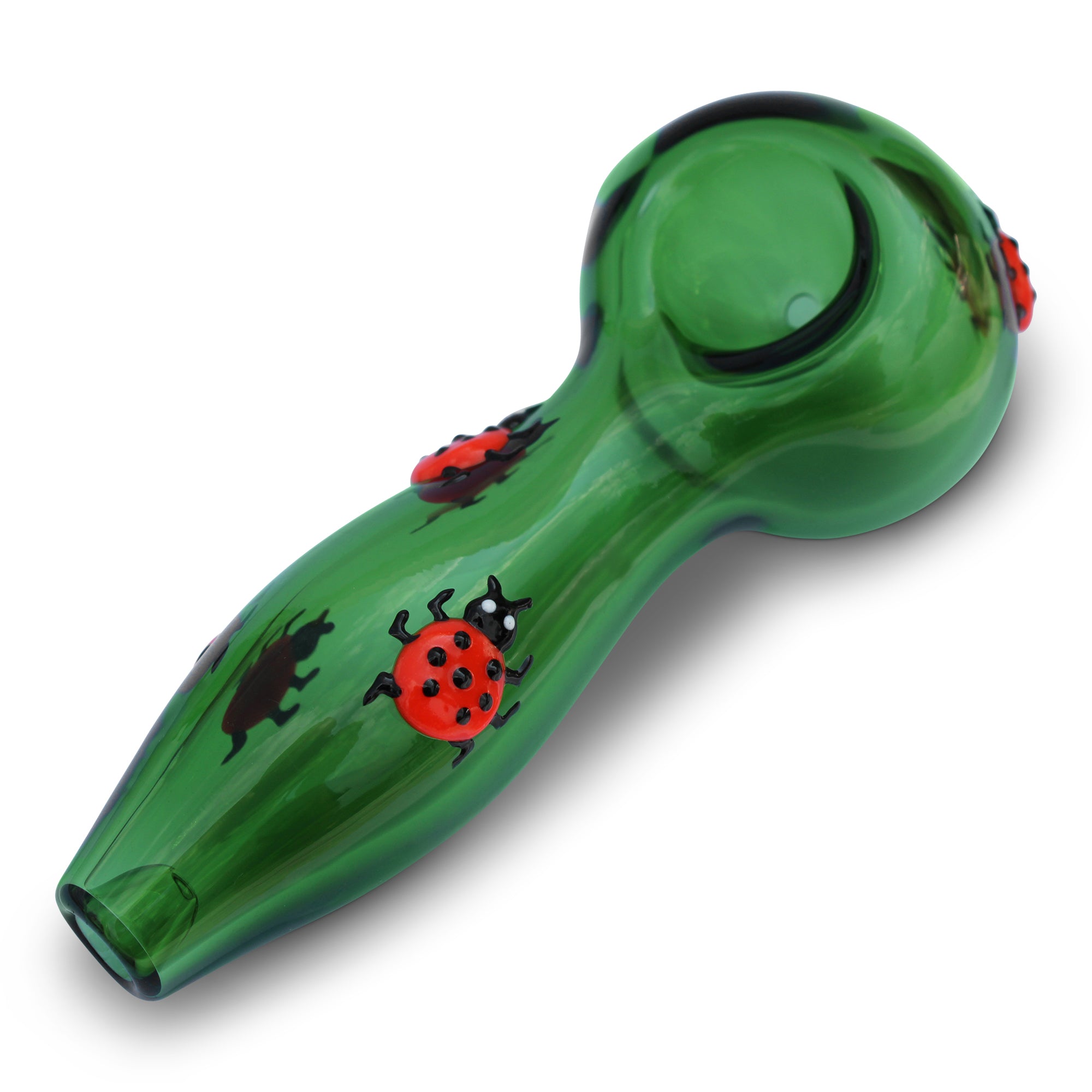 Glass Pipe Hand Pipe Ladybug Pipe Bowl