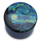 Weed Grinder "Starry Night" Van Gogh Grinder Oil Painting Grinder
