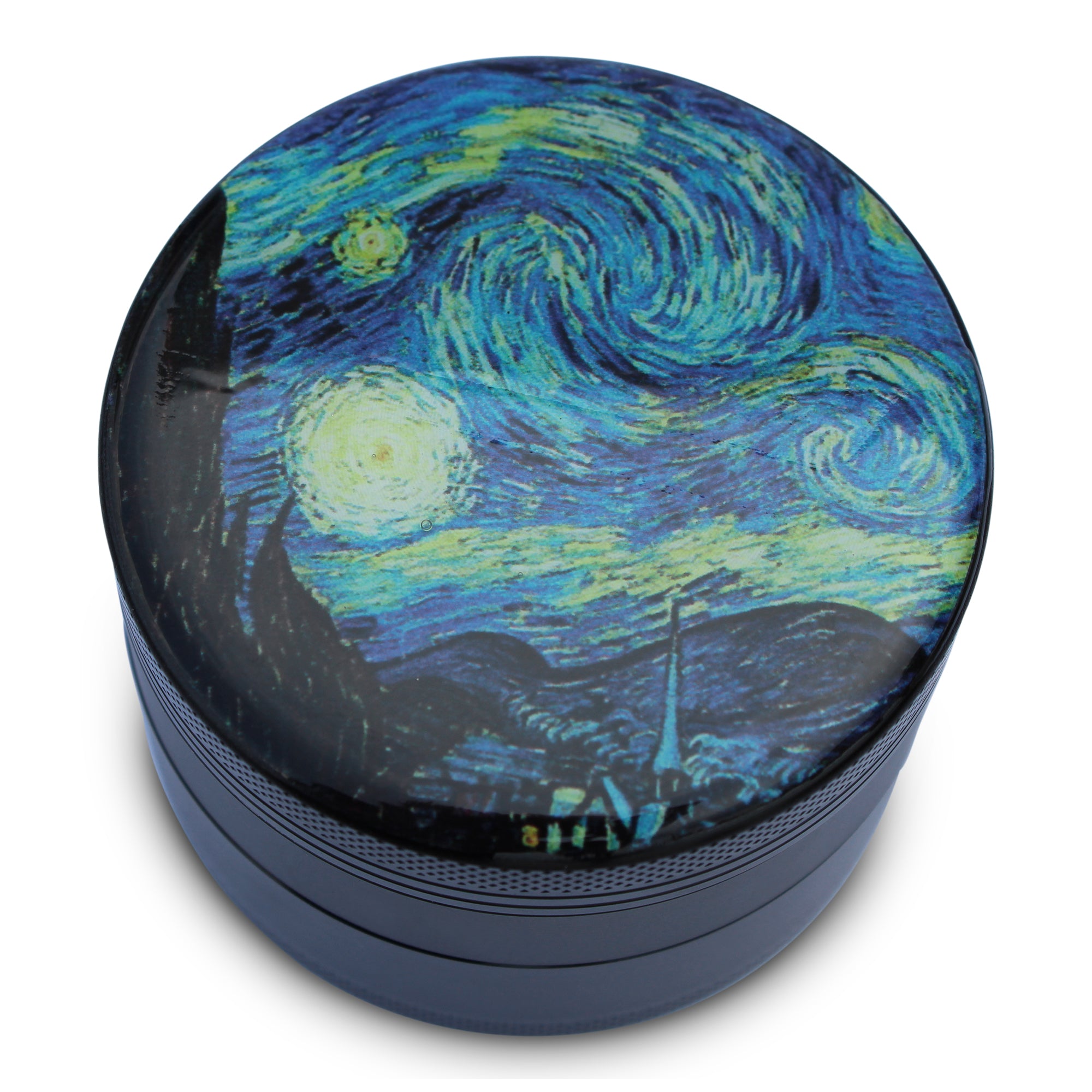 Weed Grinder "Starry Night" Van Gogh Grinder Oil Painting Grinder
