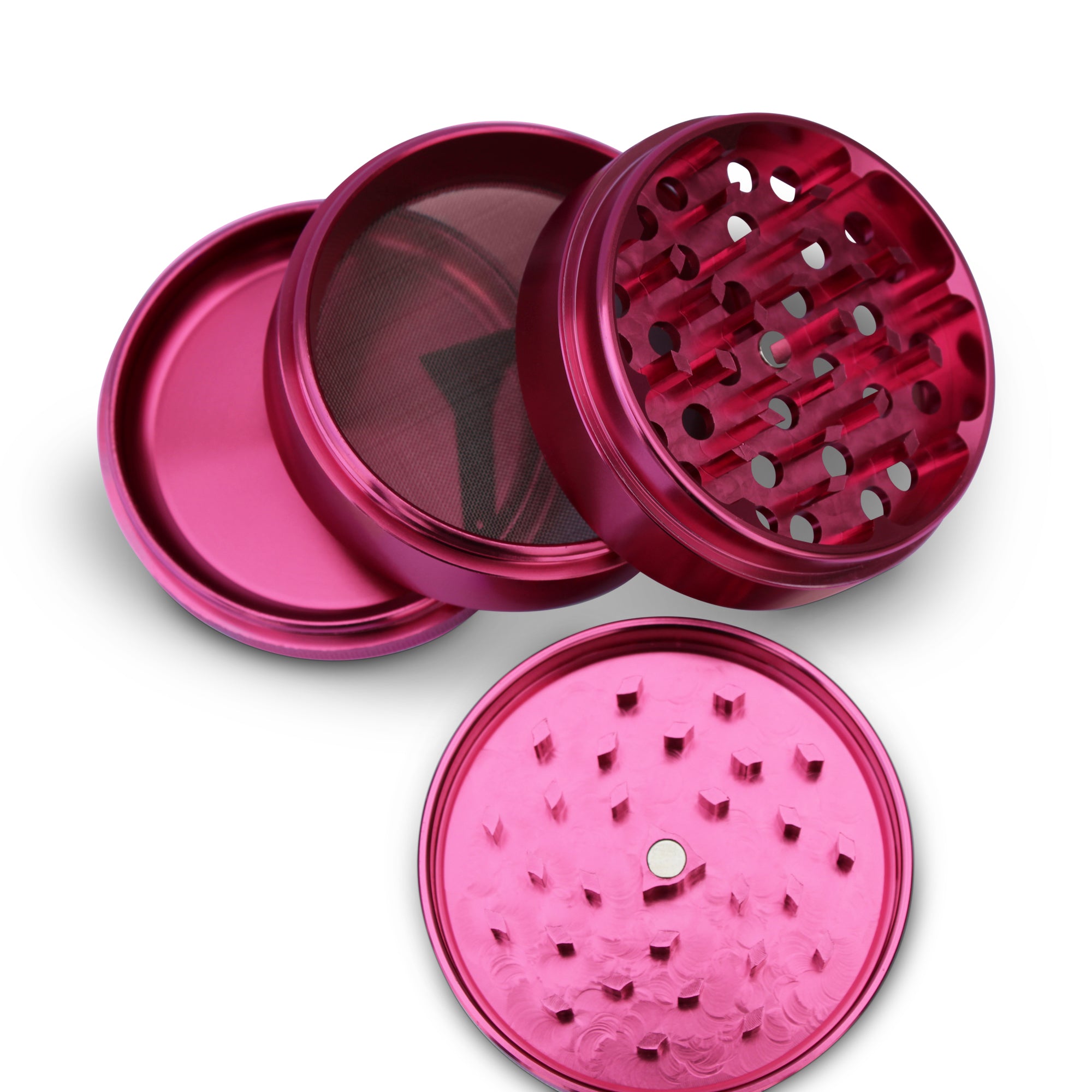 Weed Grinder Trippy Lazer Cat Melting Art Grinder