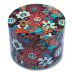 Weed Grinder - Hippy Flower Print Artwork