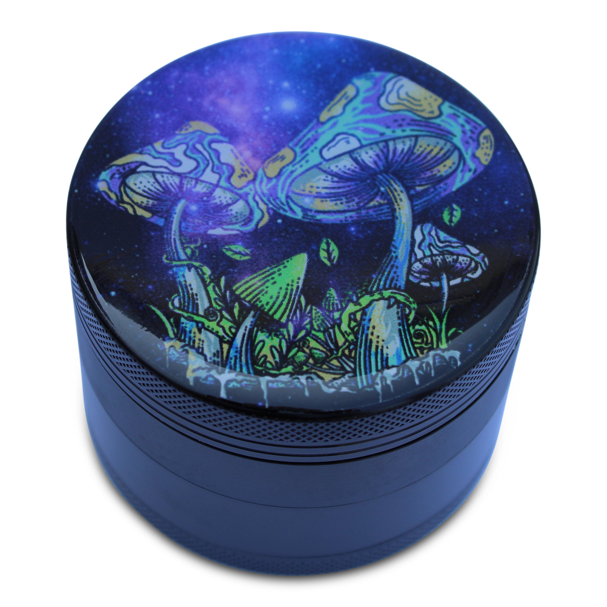 Weed Grinder - Trippy Mushroom Artwork