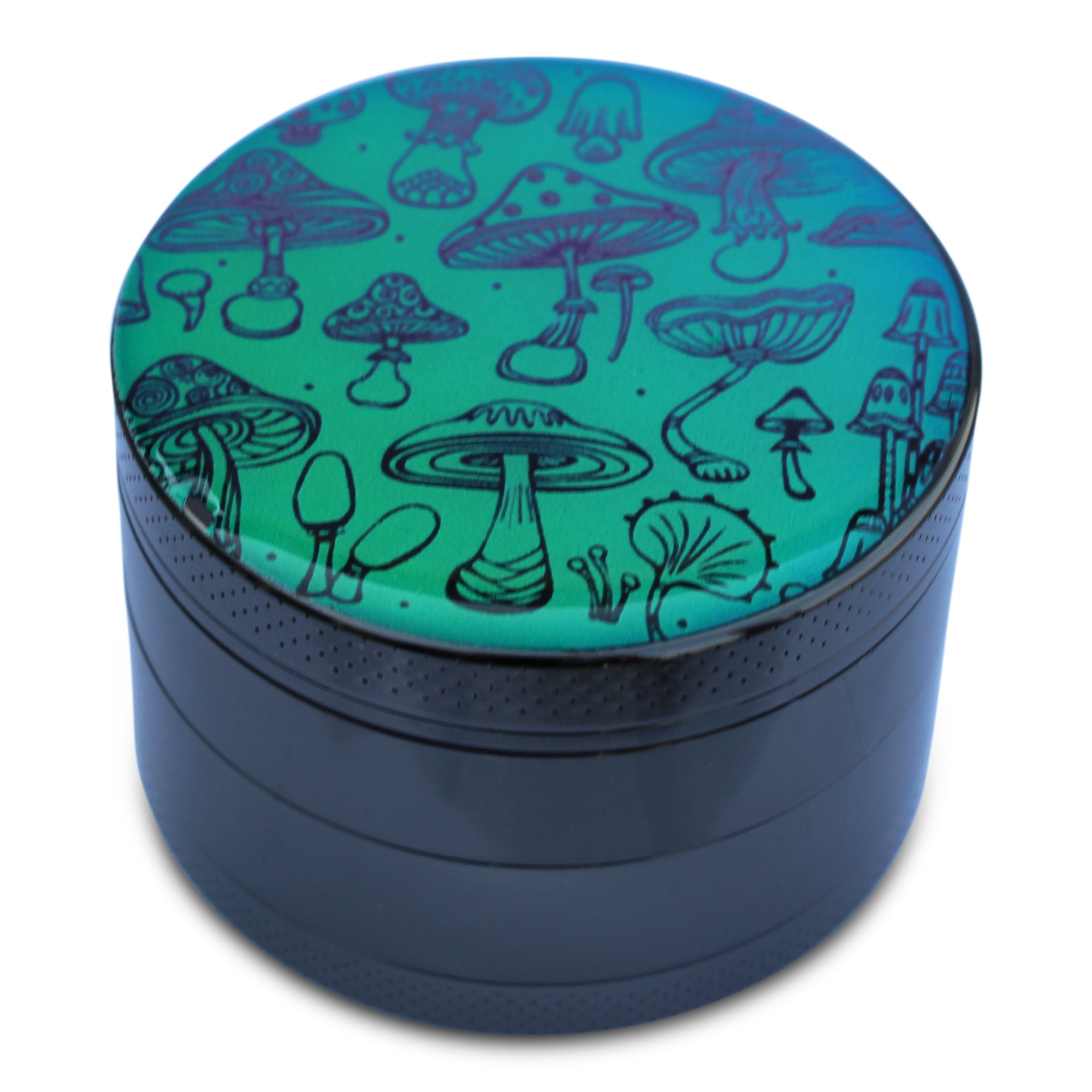 Weed Grinder Floating Mushrooms