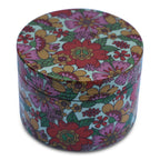 Weed Grinder - Hippy Flowers Peace Sign Grinder