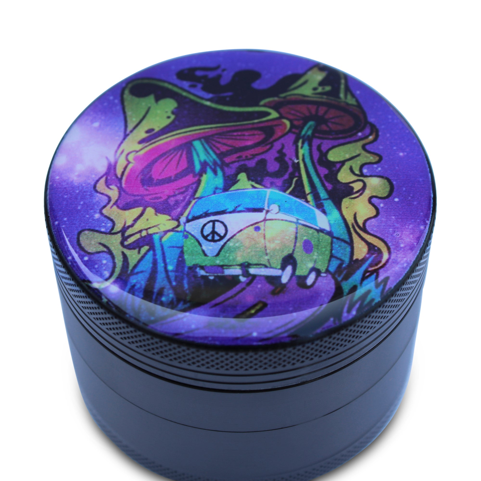 weed grinder mushroom bus hippy bus 4 part grinder