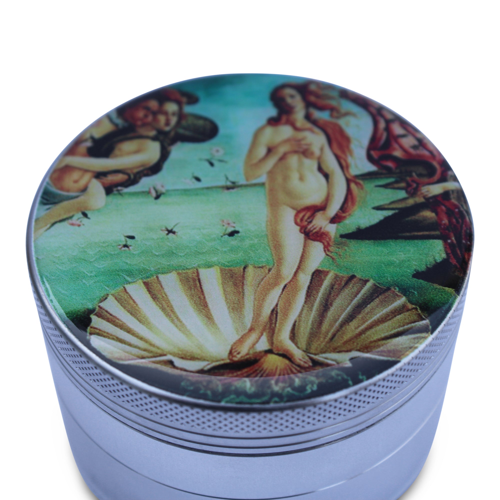 Weed Grinder Aluminum  "The Birth Of Venus" by Sandro Botticelli