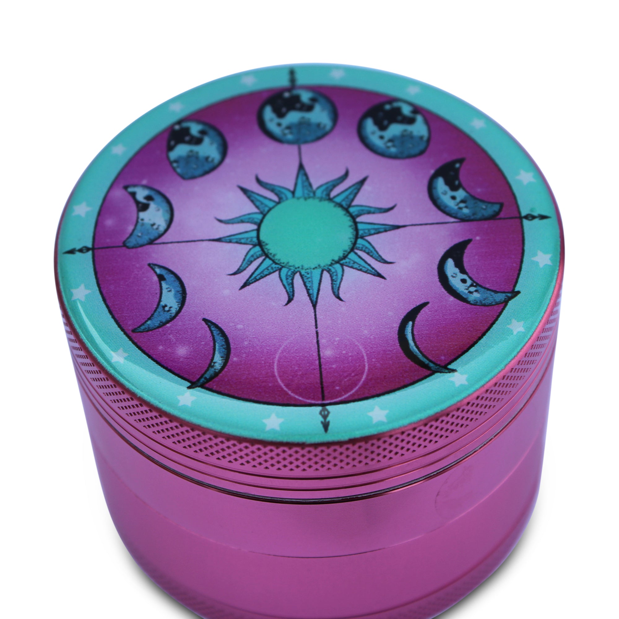 Weed Grinder Luna Moon Chart Art