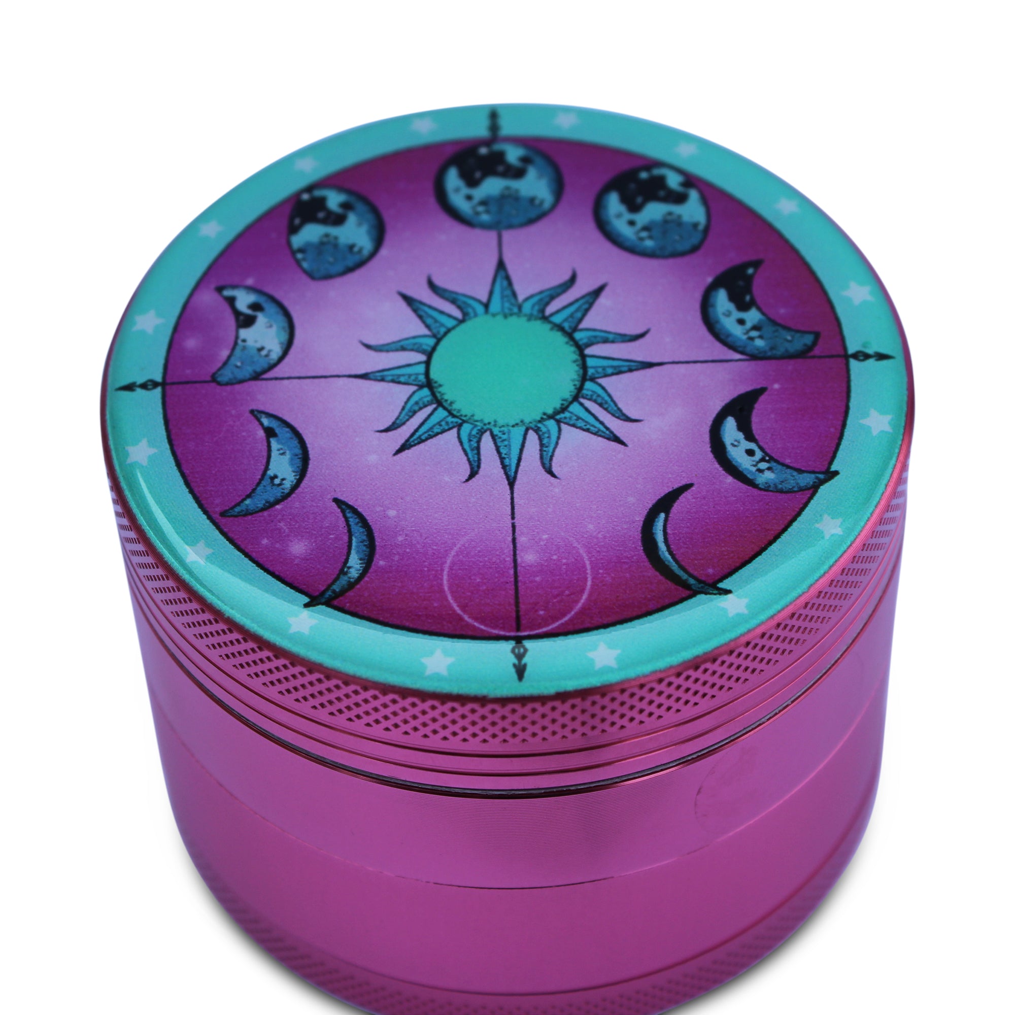 Weed Grinder Luna Moon Chart Art