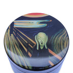 Weed Grinder - Aluminum - "The Scream" by Edvard Munch Grinder