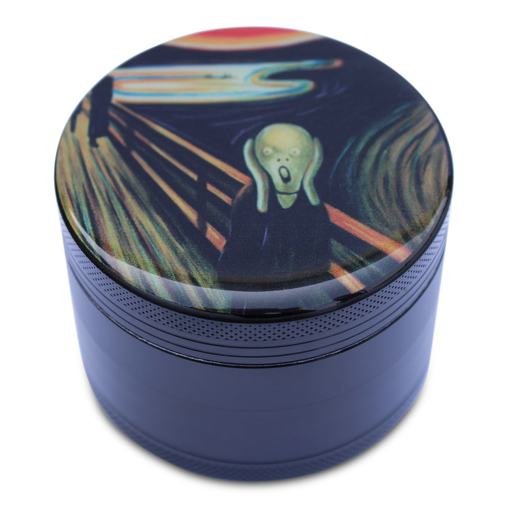weed grinder  Edvard Munch  the scream grinder herb grinder